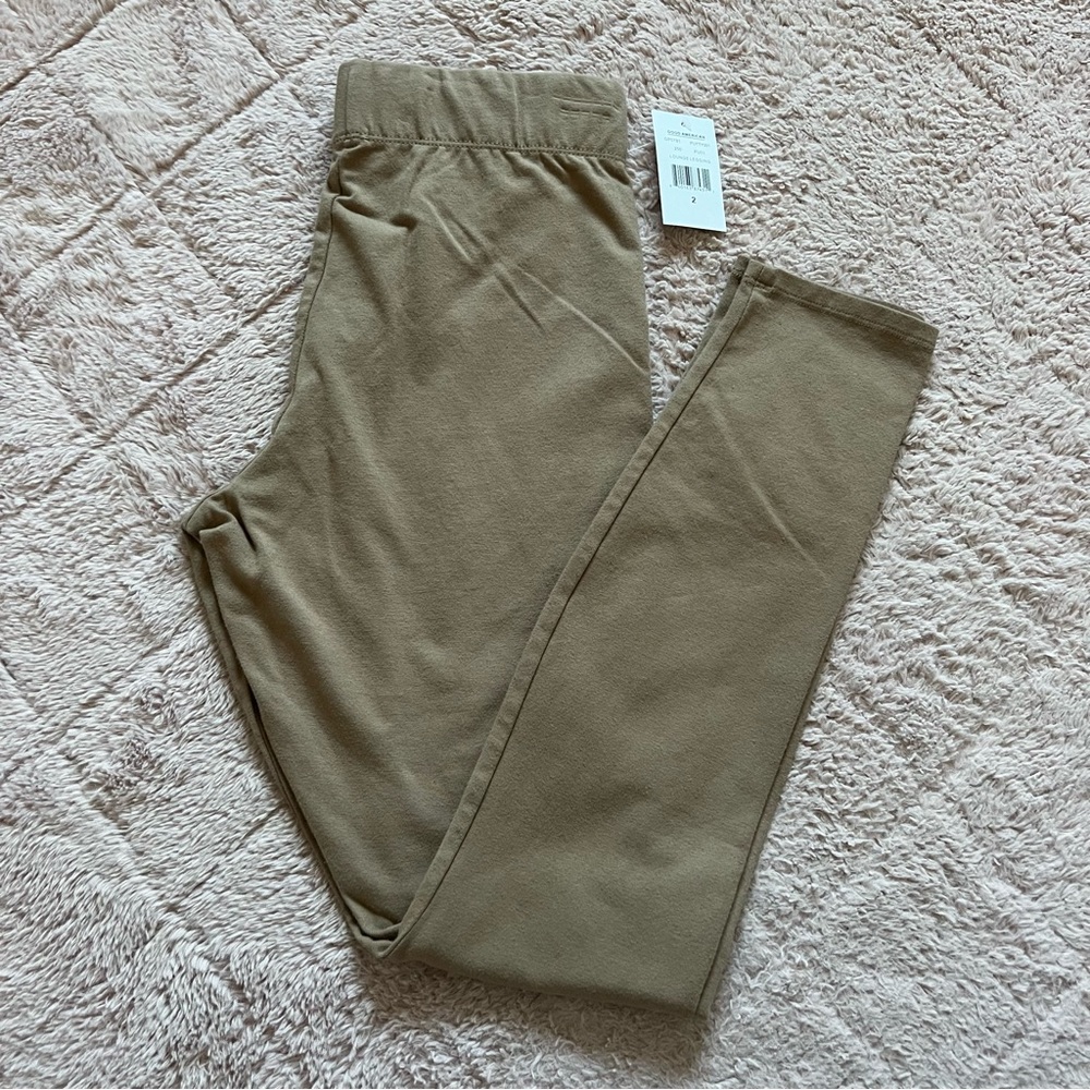 NWT Good American Legging Pants Preppy Minimalist Loungewear Capsule Size 2